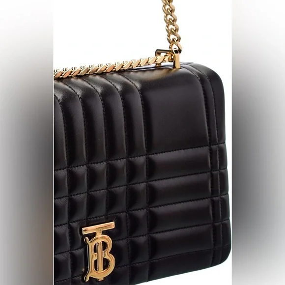 😍100% Authentic Burberry Lola Medium Quilted Leather Shoulder Bag😍 - Picture 7 of 12